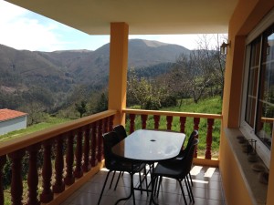 Terraza del dormitorio "Vivekananda"