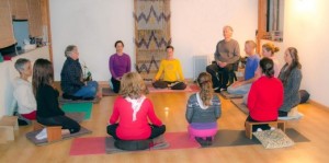 Meditación en grupo