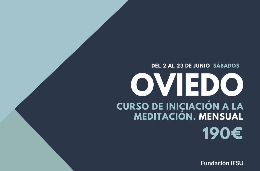  Curso de Iniciación a la Meditación y el Mindfulness en Oviedo