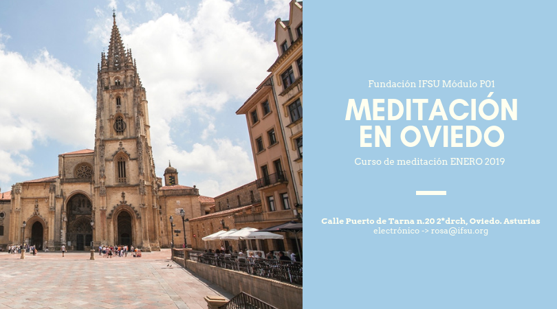 Curso de Iniciación a la Meditación en Oviedo. Enero 2019