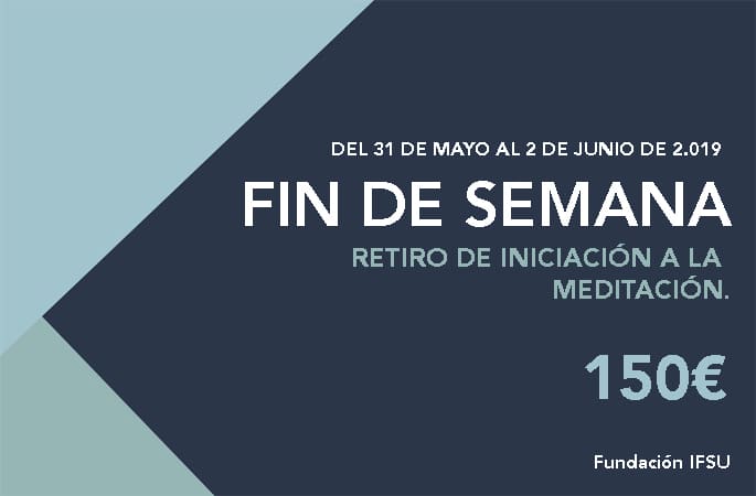 Retiro de introducción a la meditación y la creatividad. 31 mayo al 2 junio 2019