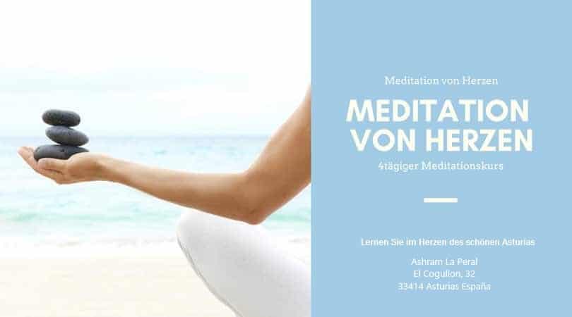 Curso de Meditación en Alemán de 5 días en Asturias | Meditation von Herzen