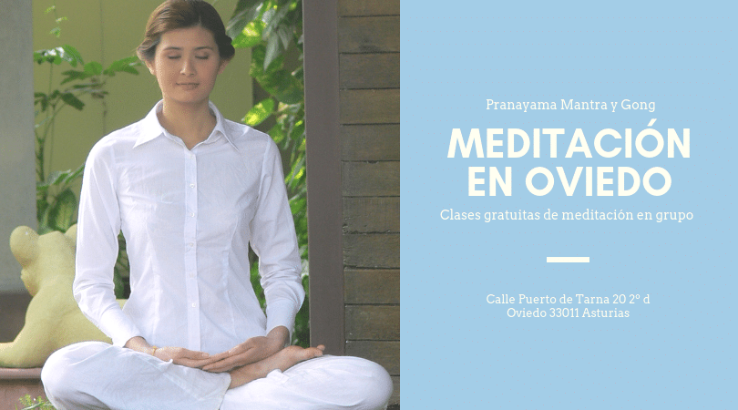 Clases de Meditación Gratuitas en Oviedo. Pranayama, Mantra y Gong
